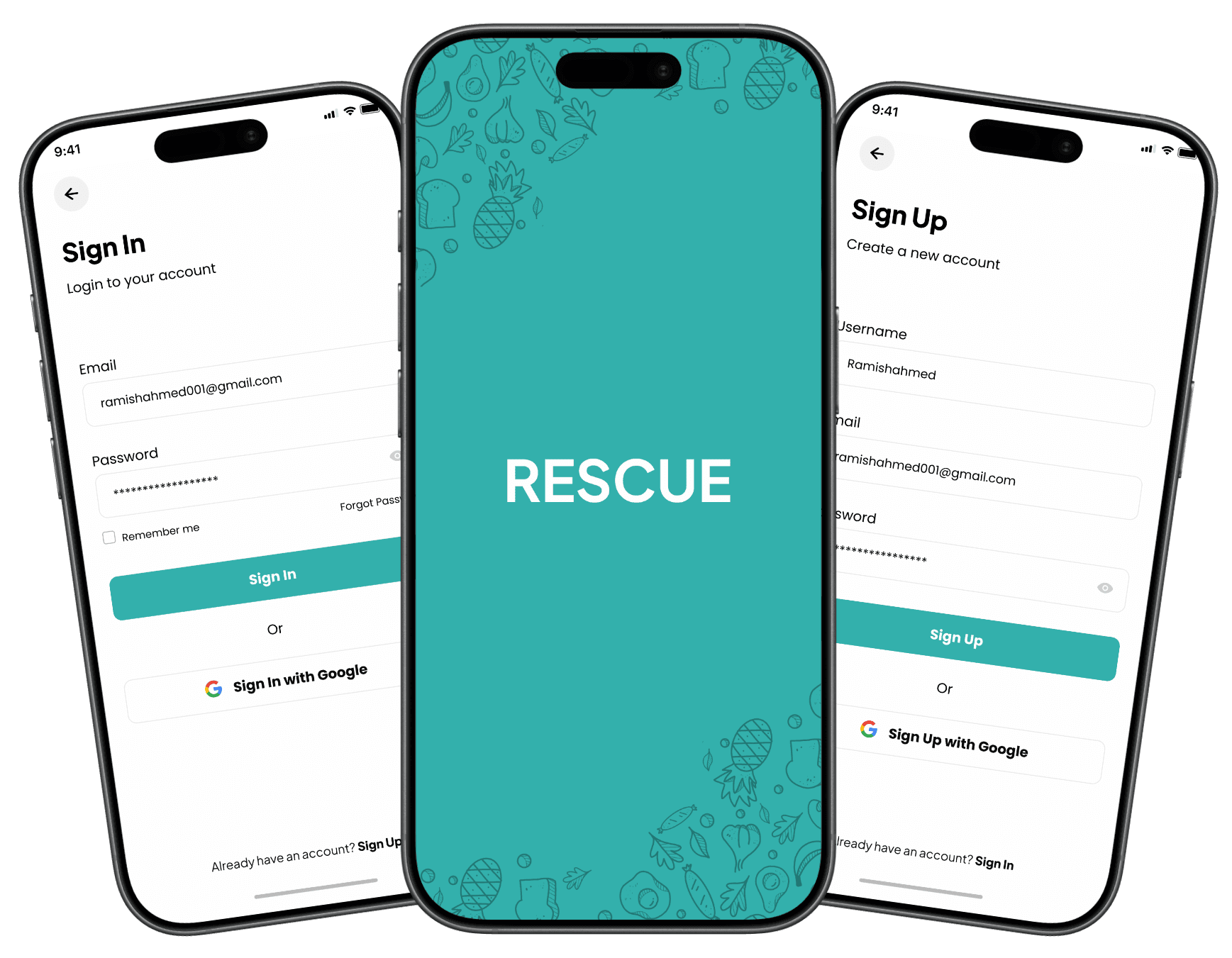 Food Surplus screens