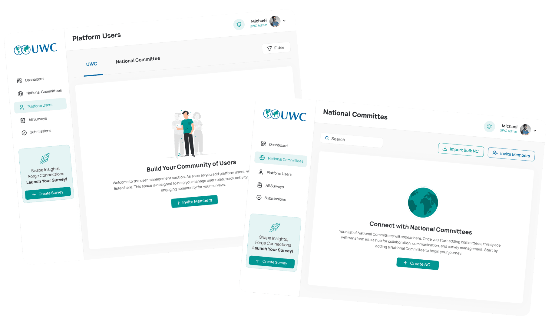 UWC Survey Platform solution